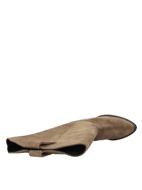 Stivali texani in camoscio GREYMER | REBECCA H30 DENIM VIT. SCAMOSCIATOCOGNAC
